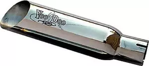 Slip On EXHAUST 03 - 04 Kawasaki ZX6 636 ZX 600 ZZR 600 Polished Stainless USA - Picture 1 of 3