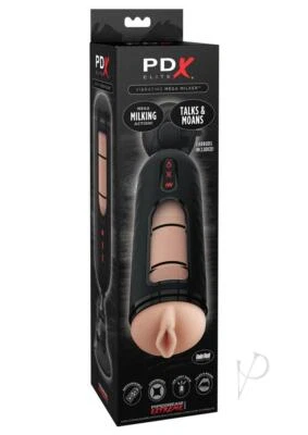 PDX Elite Rechargeable Vibrating Mega Milker Masturbator - Pussy - - Image 1 of 4
