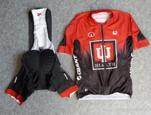 GIORDANA FRC PRO Cycling Jersey & Bibs Shorts Men's M - Picture 1 of 9