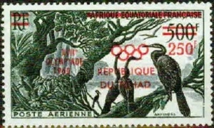 CHAD -1960-OLYMPIC GAMES- VF** - Foto 1 di 1