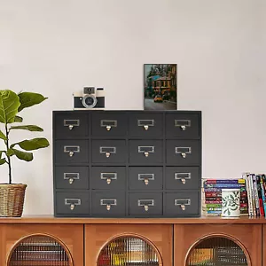 16 Drawer Apothecary, Hardware Store Cabinet, Store Display Pharmacy Cupboard - Picture 1 of 20
