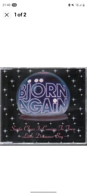 Bjorn Again Santa Claus Is Coming To Town / Little Drummer Boy 4 Mixes CD Single Foto 1 de 2