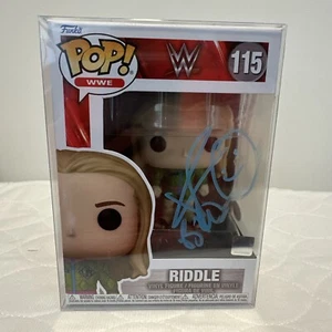 Funko Pop WWE Riddle Signed #115 - Bild 1 von 4