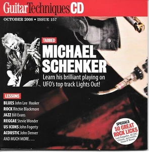 Guitar Techniques CD 157 Michael Schenker Lights Out Oct 2008 - Picture 1 of 2
