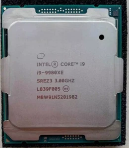 Intel Core i9-9980XE 18-Core 36 Thread SREZ3 3.0GHz LGA-2066 X299 CPU processor - Afbeelding 1 van 2