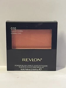 Revlon Powder Blush With Blush, 010 Classy Coral, 0.17 oz, (Single) - Picture 1 of 3