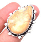 Malingano Jasper Gemstone 925 Sterling Silver Handmade Jewlery Ring Size 9