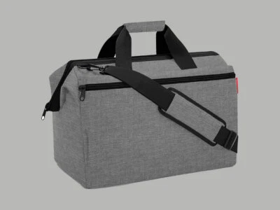 Allrounder L Pocket Large Di Reisenthel Twist Argento MK7052 Trolley - Immagine 1 di 4