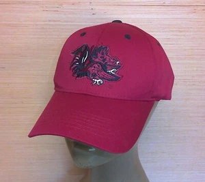 South Carolina Gamecocks Garnet Red Baseball Hat Cap OSFA Adjustable - Picture 1 of 6
