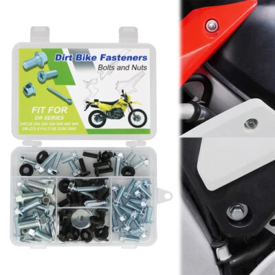 Bodywork Bolt Fit For Suzuki DR125 1980-1990 DR200SE 1996-2013 DR600 1990-1992  - Image 1 of 4