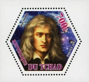 Scientific Famous Isaac Newton Mini Souvenir Sheet Mint NH - Picture 1 of 5