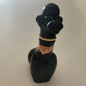 Vintage Glas Pudel Hund Sammelflasche Rose' Gori Gori Las Vegas  - Bild 1 von 7