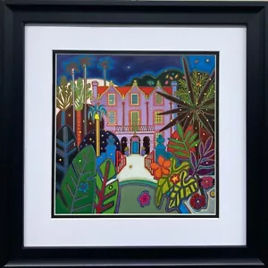 Darlene Kulig "St. Nicholas Abbey - Gates of Old" Custom Framed New Art Print - Picture 1 of 3