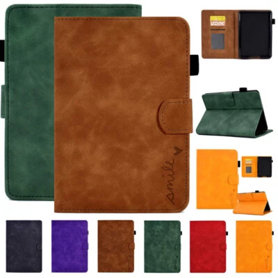 Hülle Für Kindle Paperwhite 1 2 3 4 5/6/7/10/11/12. Gen Retro Leder Smart Case - Bild 1 von 4