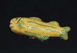 FEVE MAURIN LES INCAS POISSON LONG JAUNE ET VERT - Foto 1 di 4