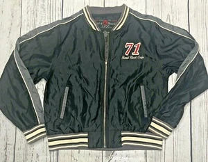 Chaqueta cortavientos HARD ROCK CAFÉ Atlanta retro 71 negra para mujer talla grande 1675 - Imagen 1 de 8