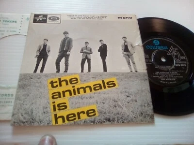 The Animals - The animals are here ,house of the rising sun vinyl single ep SEG8 Foto 1 de 4