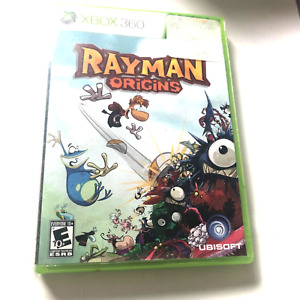 Xbox 360, Rayman Origins Game, Case and Manual
