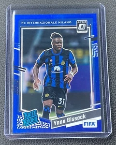 2023 DONRUSS OPTIC FIFA YANN BISSECK RATED ROOKIE BLUE RC /99 #185 - Picture 1 of 2
