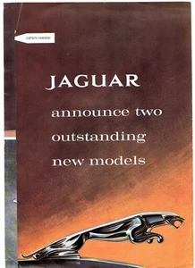 Jaguar 420 & 420G 1966-67 UK Market Foldout Advertisement Sales Brochure - Picture 1 of 2