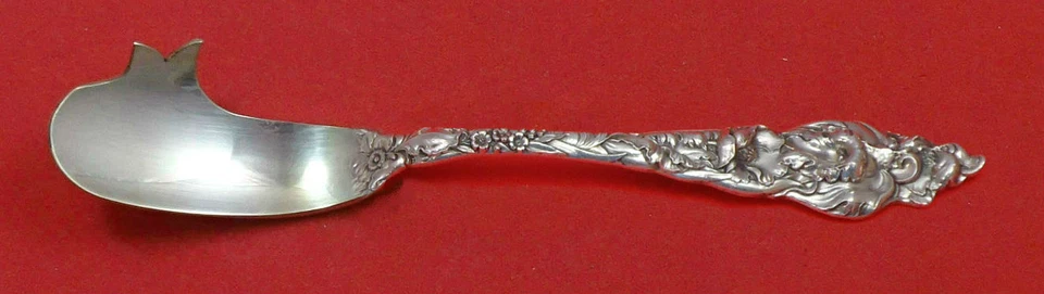 Cuchillo de queso Les Six Fleurs de Reed & Barton de plata esterlina con selección personalizada Foto 1 de 1