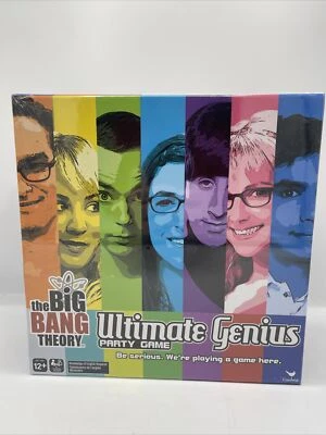 Spin Master The Big Bang Theory Ultimate Genius Party Game Age 12+ New & sealed! - Image 1 of 4