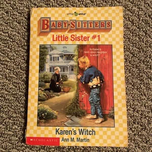 Baby Sitters Little Sister Karens Witch #1 Paperback Scholastic by Ann Martin - Picture 1 of 10