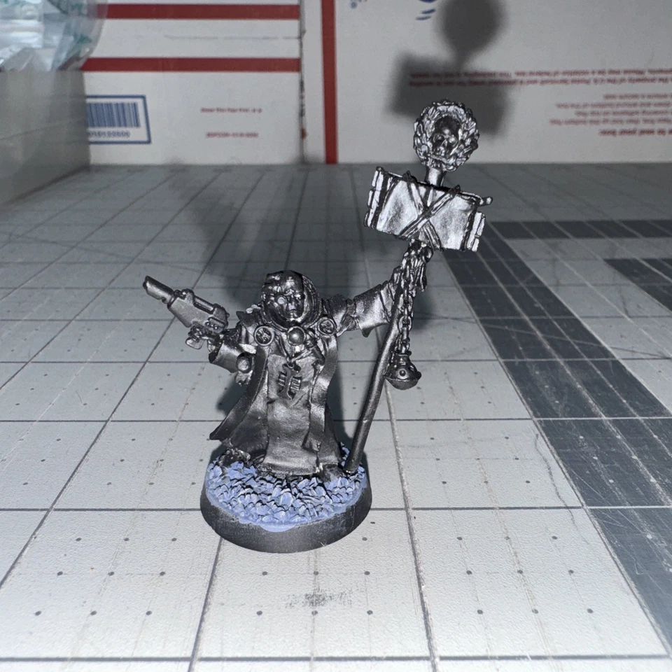 Warhammer 40k - Inquisición - Acólito Inquisidor - Pistola Kitbash Las - Metal Fuera de Uso Foto 1 de 4