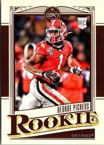 Selecciones del draft 2022 Panini Chronicles #23 George Pickens Legacy Georgia Steelers - Imagen 1 de 2