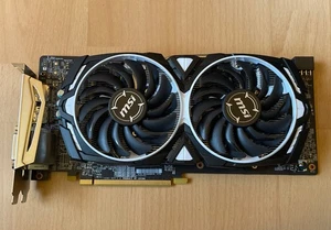 MSI Radeon RX 580 Armor 8G OC, 8GB GDDR5, DVI, 2x HDMI, 2x DP - Bild 1 von 2