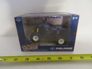 Ertl Diecast Outdoor Sportsman Polaris Got Mud ATV Scrambler Blue 1:18 2002 MIB - Picture 1 of 6