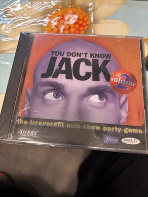 YOU DON'T KNOW JACK VOLUME 2 PC CD-ROM VIDEO GAME  - Image 1 of 2
