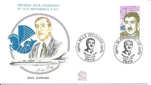 France 1990 FDC Max Hymans YT 2638 - Picture 1 of 1