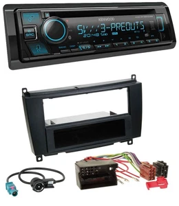 Kenwood Bluetooth USB CD MP3 DAB Autoradio für Mercedes CLK W209 ab 06 Coupe 04- - Bild 1 von 6