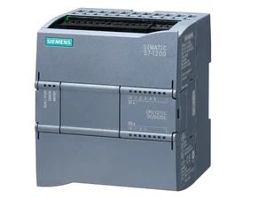 CPU PLC Siemens SIMATIC S7-1200 ingressi: 6 digitale, 2 interruttori analogico - Foto 1 di 1
