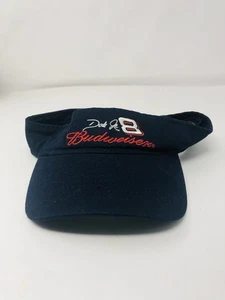 Dale Jr #8 Budweiser NASCAR bestickte Schirmmütze verstellbar marineblau - Bild 1 von 4