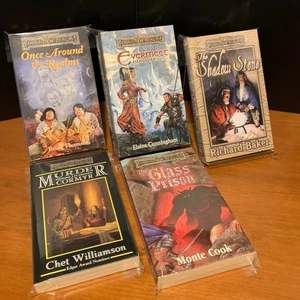 Forgotten Realms First Edition Stand-Alone Novel Lot, Dungeons & Dragons PB - Picture 1 of 10