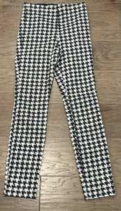 Women’s Size 2 H&M Abstract Pattern Stretch Pants Pull-On - Picture 1 of 7