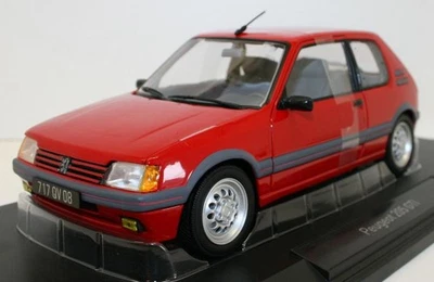 Norev 1/18 Scale 184853 - 1988 Peugeot 205 GTi 1.6 - Vellelunga Red - Image 1 of 4