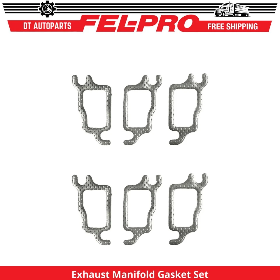 Juego de juntas de colector de escape Fel-Pro para Oldsmobile Omega 1977-1978 3,8 L V6 Foto 1 de 1