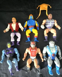 Konvolut 6 Vintage 1981 He Man Figur MOTU He-Man, Skeletor, He-Man, Fisto, Panthro - Bild 1 von 8