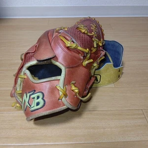 ACCEF Belgard Daisuke Matsuzaka Pitcher Glove 11,5" rot Rechtshänder Softball - Bild 1 von 13