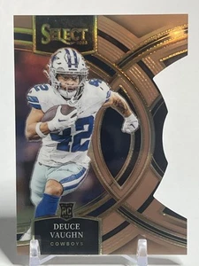 Deuce Vaughn (RC) /299 Premier Bronze Prizm Die-Cut 2023 Select #128 Cowboys - Picture 1 of 3