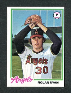 Nolan Ryan California Angels Pitcher 1978 Topps MLB Baseball Card #400 SET BREAK - Picture 1 of 2