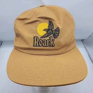 Roark Mens Brown Messenger 5 Panel Snapback Hat Outdoors Casual Camping Summer - Picture 1 of 9