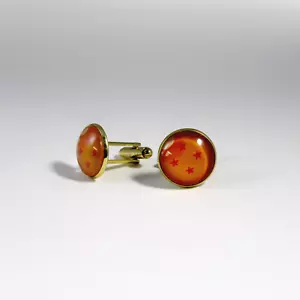 Dragon Ball Z 4 Star Cufflinks - Picture 1 of 1