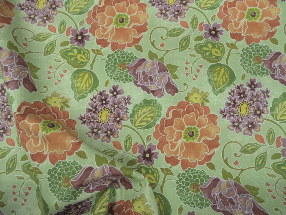 Quilting Cotton Springs Creative Embassy Row Master Floral Multi Colored T40 - Image 1 of 1