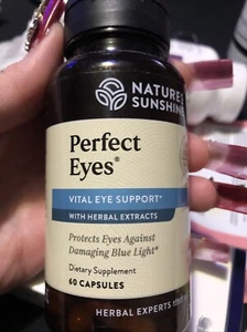 Nature's Sunshine Perfect Eyes Supplement for Vital Eye Support 60 Caps 8/25 - Picture 1 of 1