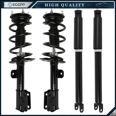 For 2013-2018 2019 Ford Explorer FWD F+R Complete Struts Shocks Coil Springs ×4 - Image 1 of 4