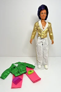 Muñeca RIO Hasbro Jem & The Holograms Glitter N Gold 1986 de colección con On the Road Fasion - Imagen 1 de 14